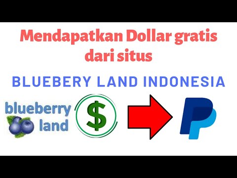 CARA MENGHASILKAN DOLLAR GRATIS DARI SITUS BLUEBERRY LAND INDONESIA, 100 %  LEGIT & GRATIS