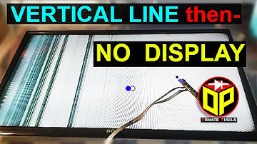 Vertical Lines, then No Display Problem  on the Screen of HV320WHB-N85 Panel, 5562A Circuit Diagram