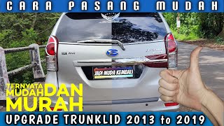 Upgrade Trunklid Reflektor Avanza Xenia 2019 Cara Pasangnya Mudah
