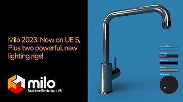 Milo 2023.0 — Now on UE5, Plus Two Powerful, New Lighting Rigs!