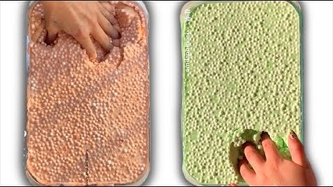 The Most Satisfying ASMR Super Crunchy Iceberg Slime Video EVER!!