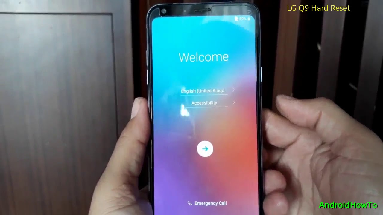 LG Q9 Hard Reset