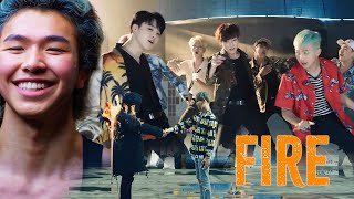 BTS "FIRE” Reaction