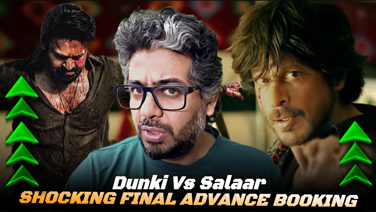Final Dunki advance booking collection, Dunki Day 1 collection, Salaar ...
