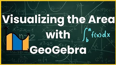 Visualizing the Area Between Two Curves with GeoGebra | Calculus 