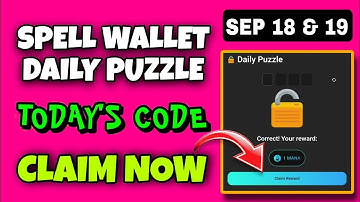 Spell Wallet Daily Puzzle Today 18 September | Spell Wallet Today Puzzle | Spell Wallet Secret Code