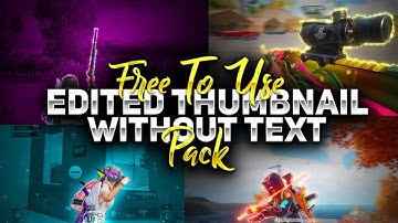 bgmi thumbnail pack | free to use thumbnail pubg || free to use thumbnail without text