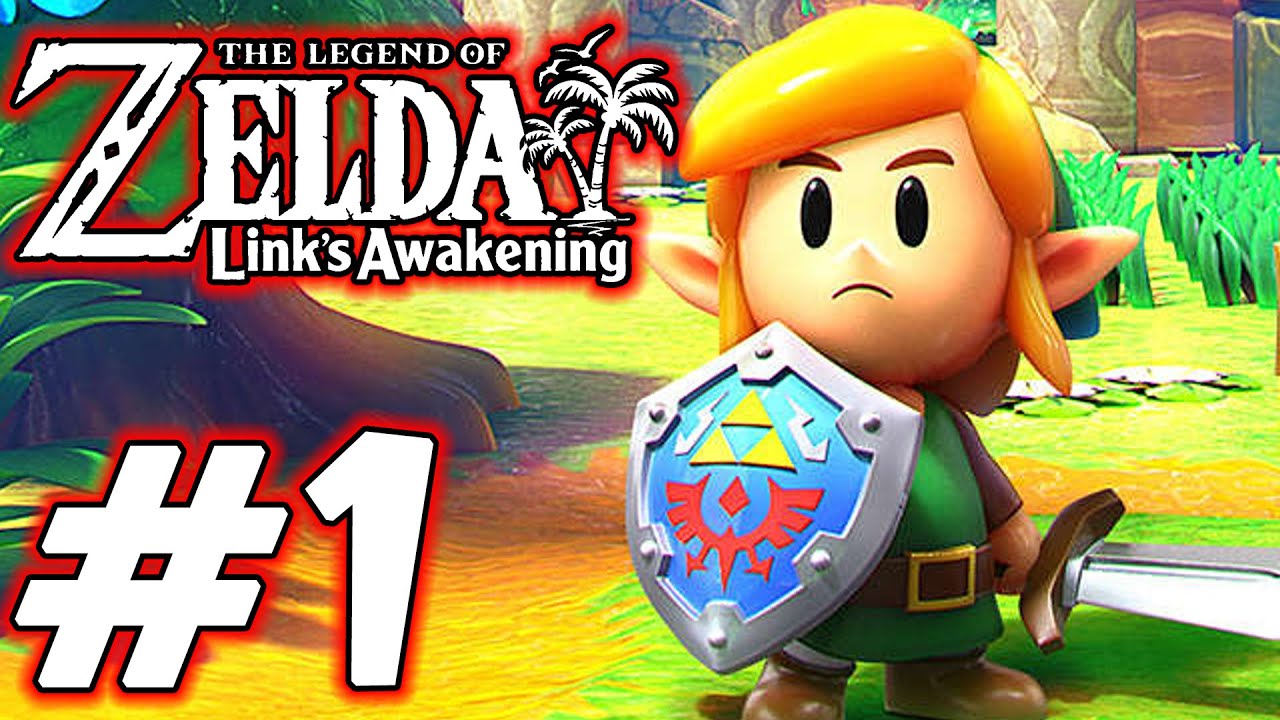 The Legend of Zelda: Breath of the Wild - Gameplay Part 1 - Link Awakens!  (Nintendo Switch) 