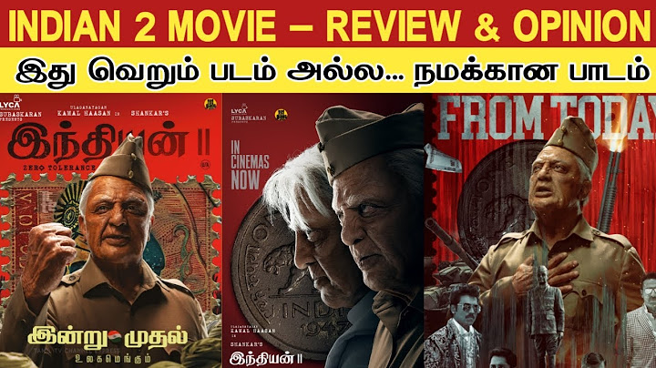 Indian 2 Movie - Review & Opinion | இது ஷங்கர் படமா..? | Indian2 Review Tamil