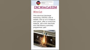 CNC Wirecut EDM Machining | Fast cutting | Modern High Speed Wirecut