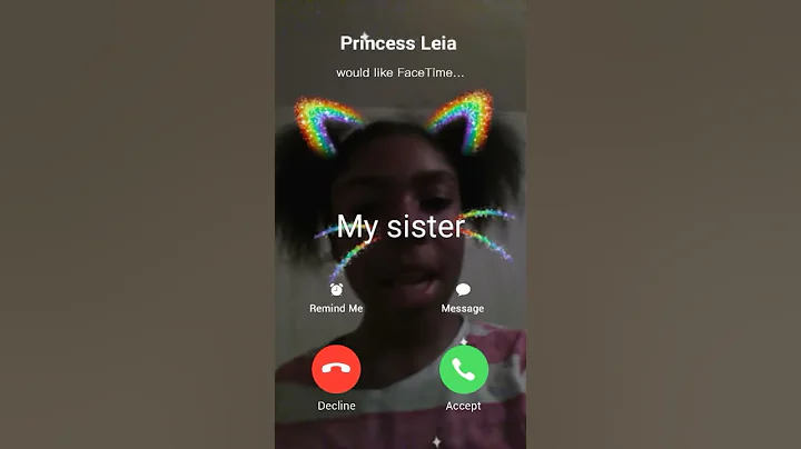 My sister