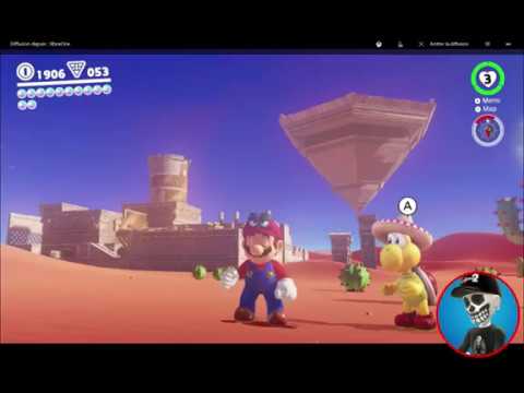 Super Mario Odyssey Guide Sand Kingdom Power Moon 82 Youtube