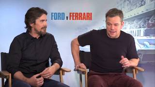 Christian Bale, Matt Damon talk 'Ford v. Ferrari' at world premiere in Los Angeles | FOX5