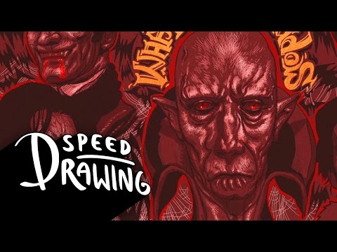 Speed Drawing: What We Do In The Shadows