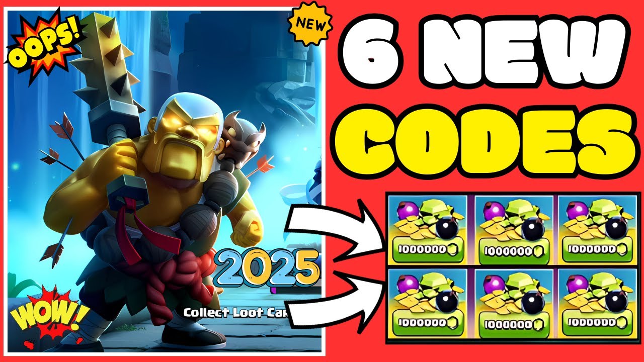 [UPD]🚨NEW CODES🚨 CLASH OF CLANS REDEEM CODES 2025 - CLASH OF CLANS ...