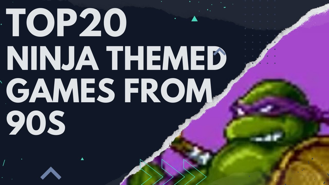 TOP20 BEST NINJA GAMES FROM 90s That Will Unleash Your Inner Shinobi!