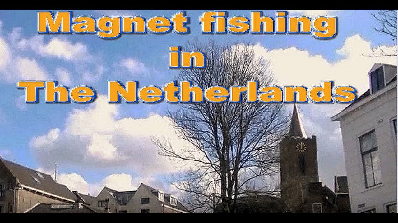 Magnet fishing 82 (magneetvissen) In the Netherlands rotterdam tourism