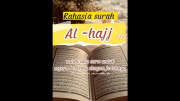 Thumbnail of Rahasia surah Al-hajj #shorts
