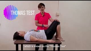 Thomas Test - To Measure The Flexibility Of The Hip Flexors