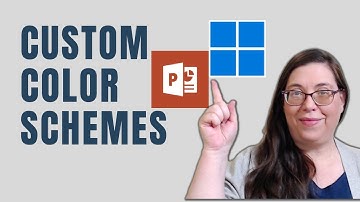 Create a Custom Color Scheme in Powerpoint (Windows)