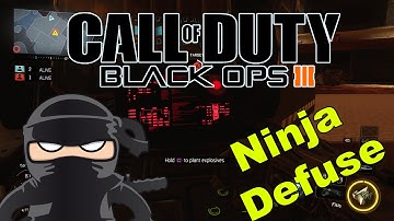 Black Ops 3: WORLDS FIRST NINJA DEFUSE!