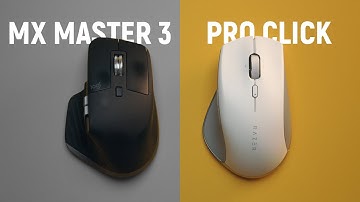 The Best Ergonomic Mouse! Razer Pro Click VS Logitech MX Master 3
