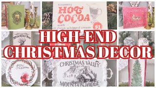 HIGH-END DIY Christmas Decor using thrift store finds - Christmas wood diy&#39;s