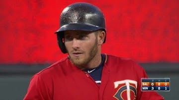 BAL@MIN: Grossman plates Dozier with an RBI double