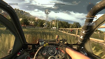 Dying Light The Following - Driver Level Up! Nitro Unlocked Information & Decaptitation Gameplay PS4