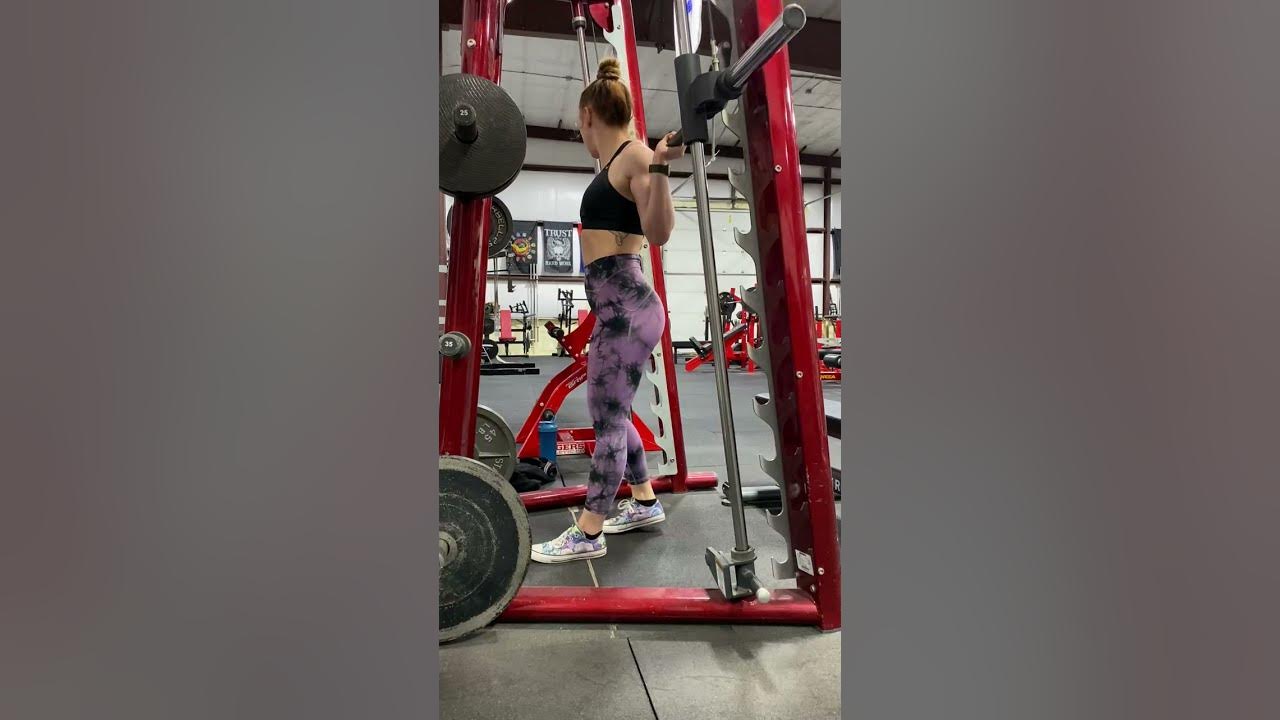 Smith Machine Bulgarian Split Squats Glute Focused YouTube