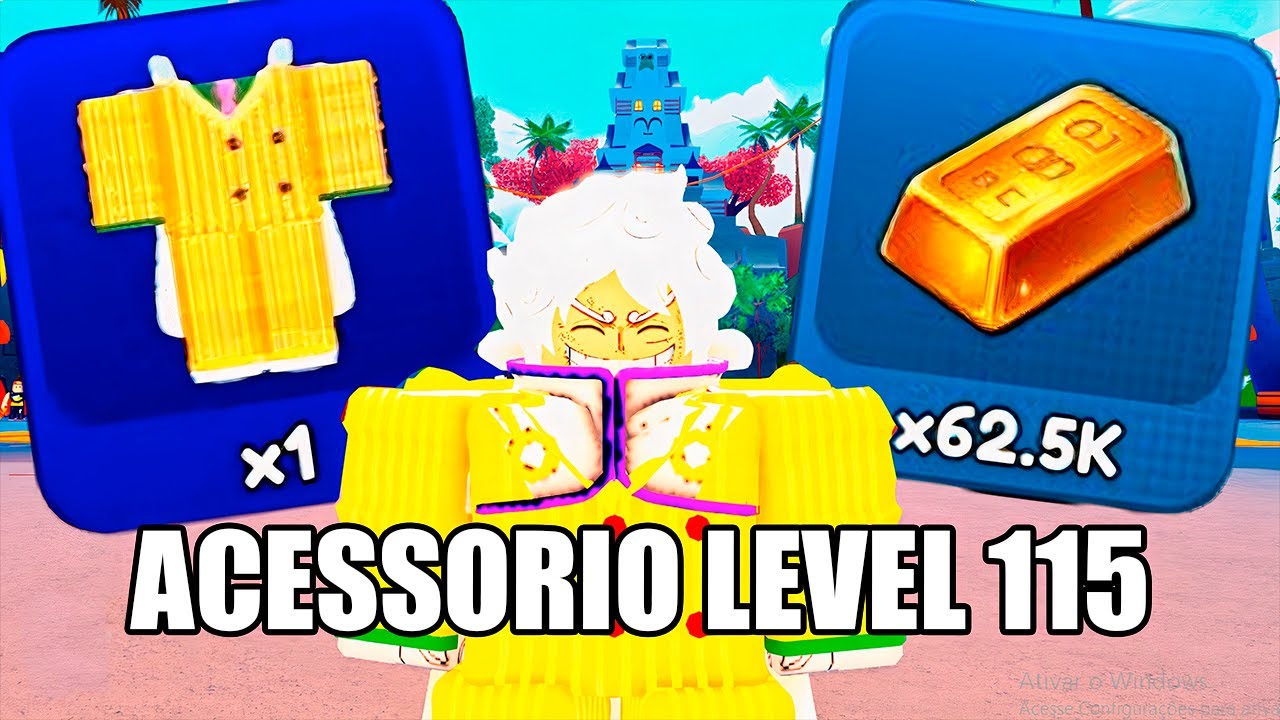 CORRE!!! DEIXEI O MELHOR ACESSORIO LEVEL 115 NO ANIME SOULS X ROBLOX ...
