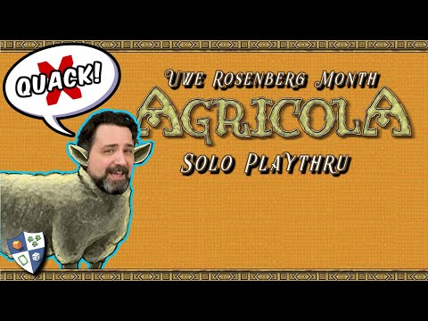 Agricola Solo Playthru - Live!