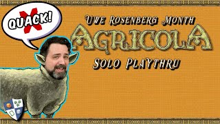 Agricola Solo Playthru - Live!
Keep my family fed on Patreon:
http://www.patreon.com/nightsaroundatable
Celebrate Uwe Rosenberg Month by joining Ryan for a live playthru of the renowned designers most famous and influential game.
Check out Agricola on BoardGameGeek:
https://boardgamegeek.com/boardgame/31260/agricola
0:00 Introduction
5:00 We begin!
14:47 Setup (submitted by Mark V)
19:09 Let’s choose a deck (submitted by djmachv)
23:33 The draft (submitted by djmachv)
33:53 Round 1 (submitted by poppy_314)
33:57 The game begins (submitted by djmachv)
43:41 Stage 2 Round 1 (submitted by djmachv)
48:41 Stage 1 Round 4 (submitted by djmachv)
51:27 Harvest 1 (submitted by poppy_314)
53:17 Stage 2 (submitted by djmachv)
58:27 Stage 2 Round 2 (submitted by djmachv)
1:04:35 Stage 2 Round 3 (submitted by djmachv)
1:10:37 Second Harvest (submitted by djmachv)
1:11:13 Stage 3 Round 1 (submitted by djmachv)
1:22:21 Ryan throws a sheep in the fire (submitted by omelet1979)
1:22:29 Harvest 3 (submitted by poppy_314)
1:22:55 Stage 4 Round 1 (submitted by djmachv)
1:27:25 Another harvest (submitted by djmachv)
1:27:51 Not another harvest (whoops) (submitted by djmachv)
1:28:11 Stage 4 Round 2 (submitted by djmachv)
1:33:39 Harvest 4 (submitted by poppy_314)
1:35:23 Stage 5 Round 1 (submitted by djmachv)
1:41:17 Ryan’s a stoner! (submitted by djmachv)
1:42:01 Stage 5 Round 2 (submitted by djmachv)
1:46:09 Ryan plans to massacre a boatload of sheep (submitted by poppy_314)
1:47:17 Harvest time (submitted by djmachv)
1:49:53 Stage 6 Final Round (submitted by djmachv)
1:50:05 Rules Gremlin (submitted by djmachv)
2:00:05 Ryan overfeeds his workers (submitted by omelet1979)
2:03:05 Ryan has yet again played on hard mode (submitted by omelet1979)
2:05:41 It’s the end of the game (submitted by djmachv)
2:05:55 Ryan Does Math! (submitted by djmachv)
2:09:33 Ryan loses to boardgames 0-8 (submitted by omelet1979) Agricola Solo Playthru - Live!