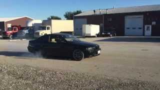 LS Swapped E46 BMW Burnout