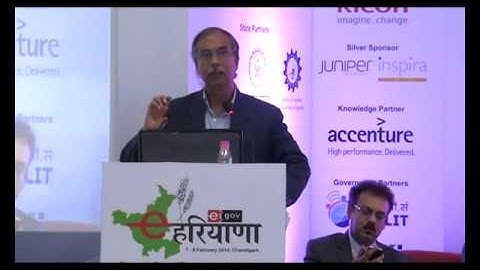 eHaryana 2014 - CSCs -- The Vehicles... - Shri Dinesh Tyagi, CEO, CSC...