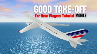 How to fly at Pilot Training Flight Simulator In Mobile (Roblox)