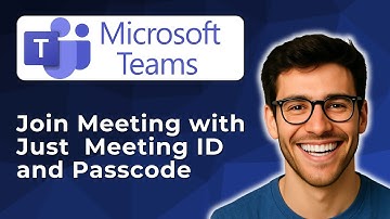 How to join a Microsoft Teams Meeting with just a meeting Id and passcode [2025 Easy Guide]