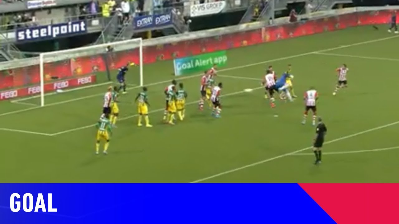 ONGEKENDE Goal van Hansen in Blessuretijd | ADO Den Haag - PSV (11-08-2015) | Goal