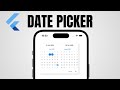 Faire un selecteur de date avec flutter