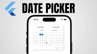 Faire un selecteur de date avec flutter