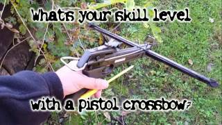 Zombie Match -- do you know how to use a pistol crossbow?