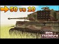 50 T-34 vs 10 TIGERS - SIMULATION - Combat Mission Red Thunder Gameplay