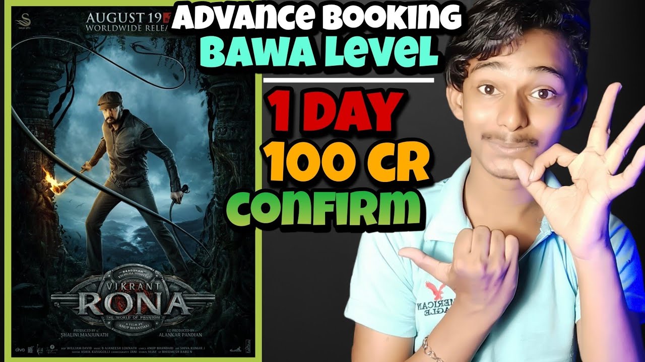 Vikrant Rona advance booking