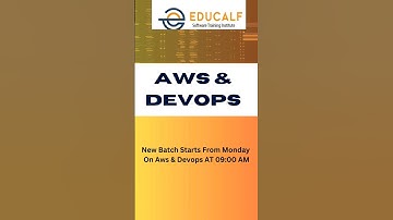 AWS &Devops training in Hyderabad,Kphb