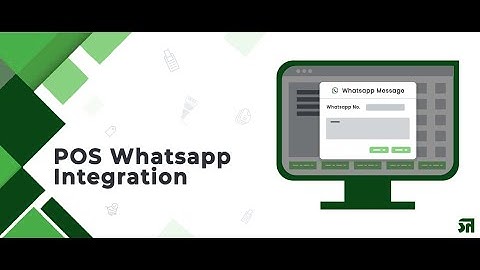 POS Retail Shop - POS Whatsapp Integration Odoo