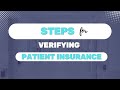 Steps for Verifying Patient Insurance and Importance of pre-authorization