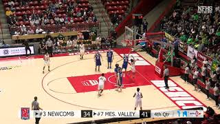 Boys Basketball Newcomb vs Mesilla Valley 1