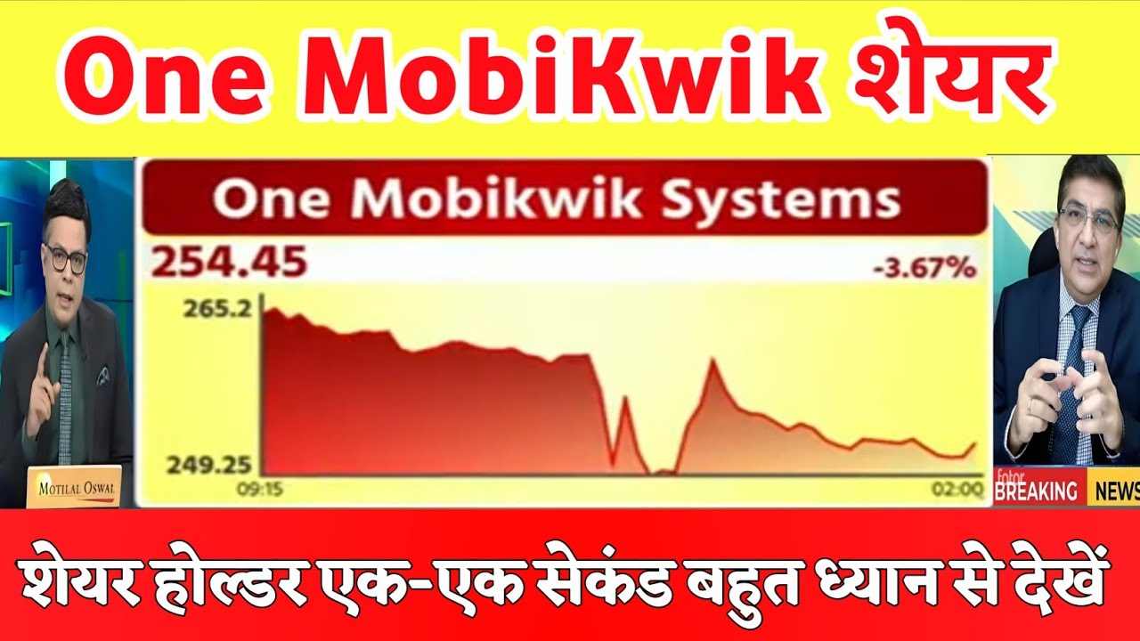 One mobikwik systems share latest news | Mobikwik share Analysis 05 November 2025