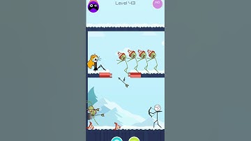 Stick Shot level 43 gameplay walkthrough | All levels | android, iOS mobile | new update#short