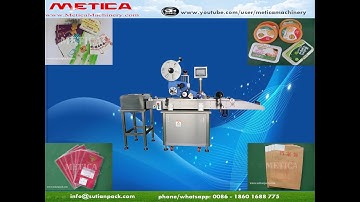 automatic pagination labeling machine